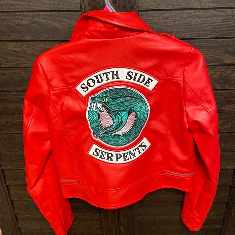 South side servants Faust leather jacket